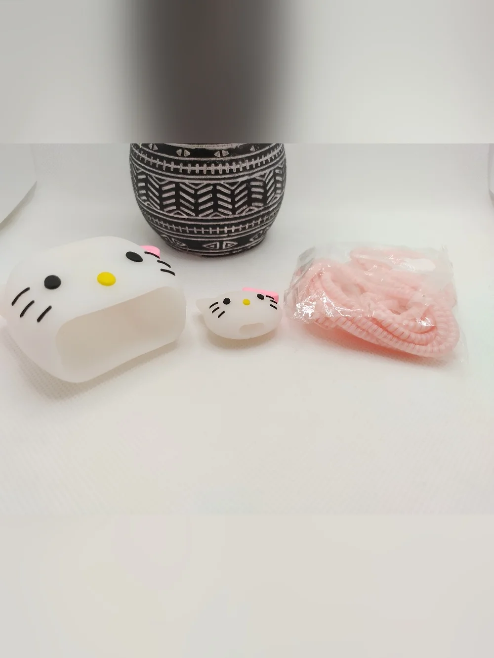 Cute Cartoon Protective Case for iPhone 20W USB-C Adapter Charger Cable